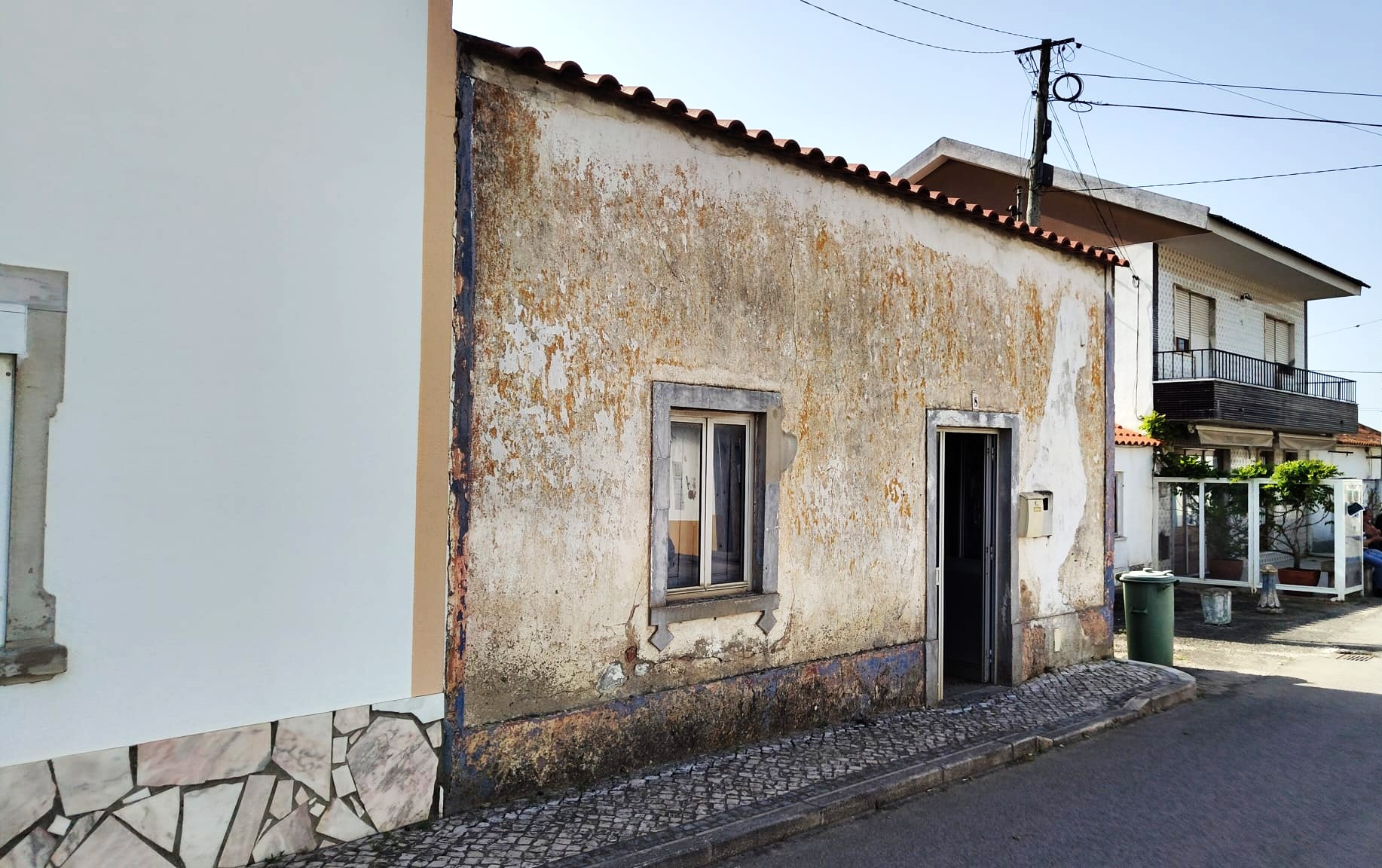 Ruina com projeto aprovado